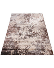 Prostokątny dywan w brązowe cienie drzew - Uwis 7X w sklepie Edinos.pl