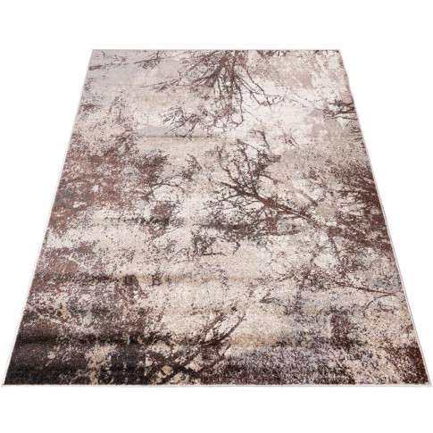 Prostokątny dywan nowoczesny w wzór drzewa Uwis 7X 