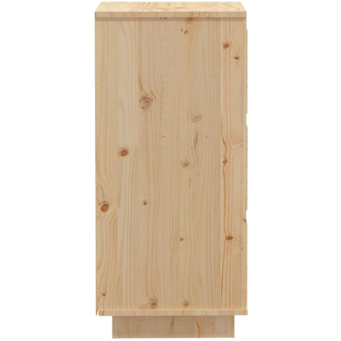 Komplet 3 drewnianych komód z szufladami Ewis 4X