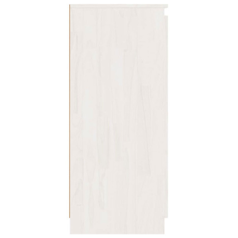 3x biała drewniana szafka skandynawska Ivon
