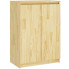 Drewniana szafka z kompletu 3 szafek Ivon