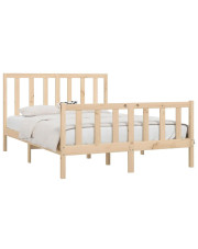 Skandynawskie łóżko sosnowe 120x200 cm - Ingmar 4X w sklepie Edinos.pl