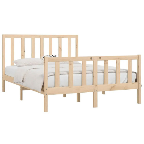 Sosnowe naturalne łóżko 120x200 Ingmar 4X