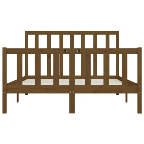 Łóżko miodowy brąz 140x200 Ingmar 5X