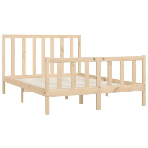 Naturalne drewniane łóżko 160x200 Ingmar 6X