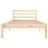 Łóżko drewniane naturalne 90x200 Lenar 3X
