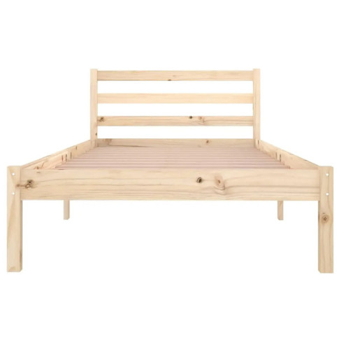 Łóżko drewniane naturalne 90x200 Lenar 3X