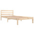 Naturalne drewniane łóżko 90x200 Lenar 3X