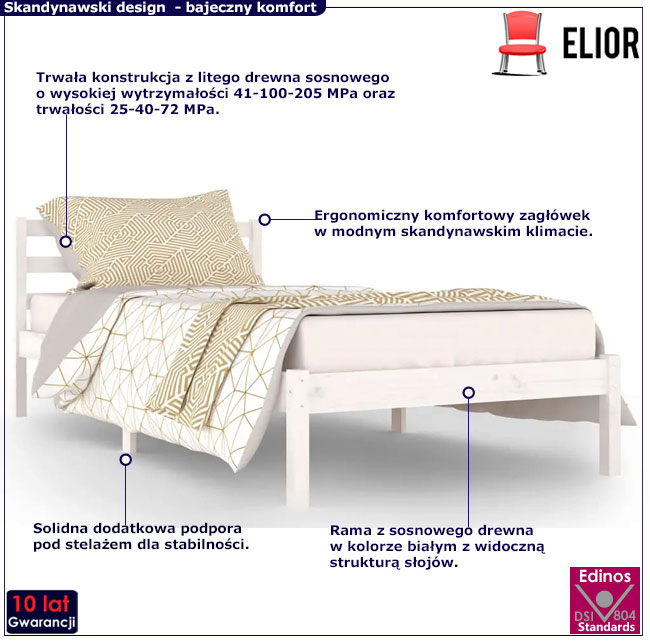 Białełóżko Jaxo 3X