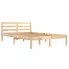 Naturalne drewniane łóżko 120x200 Lenar 4X
