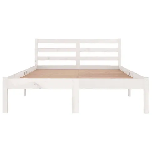 Łóżko drewniane białe 120x200 Lenar 4X