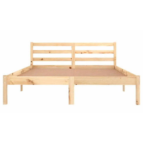 Łóżko drewniane naturalne 140x200 Lenar 5X