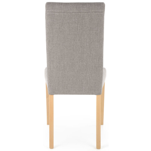 Eleganckie tapicerowane drewniane krzesło beż sonoma Ulto 5X