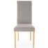 Eleganckie tapicerowane krzesło beż dąb sonoma Ulto 5X