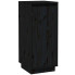 Czarna szafka drewniana w stylu skandynawskim - Awis 3x