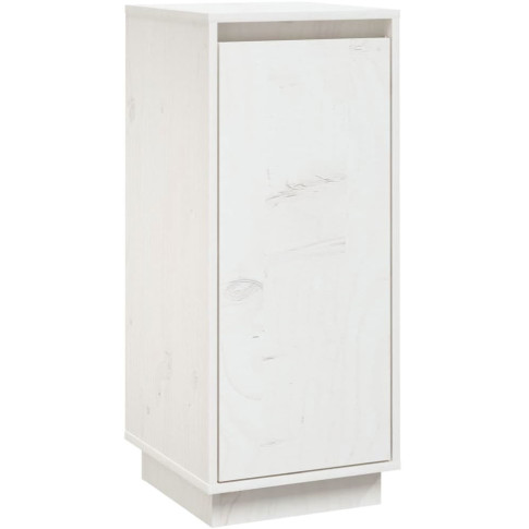 Biała szafka drewniana minimalistyczna Awis 3X