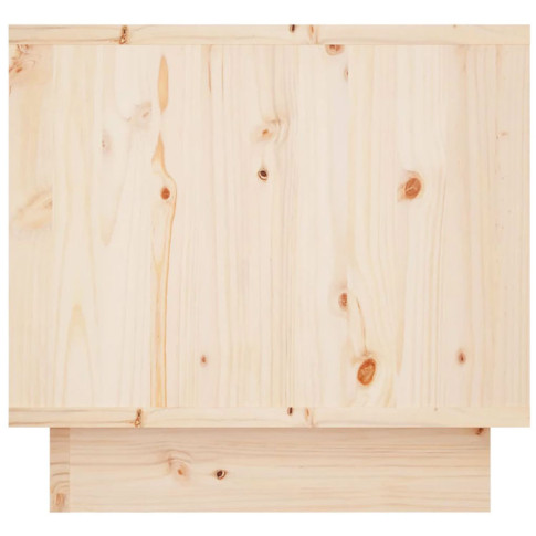 Drewniana sosnowa szafka nocna z szufladą Povo