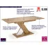 Prostokątny stół rozkładany Otilio