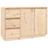 Skandynawska komoda drewniana z 3 szufladami - Ziva