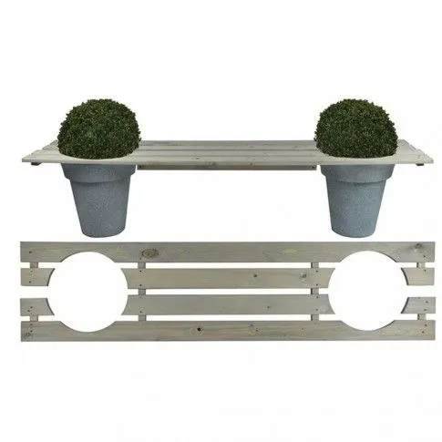 Zdjęcie produktu Esschert Design Ławka na donice, 180 cm, AsevG71.