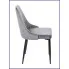 Tapicerowane szare krzesło Akmo 3X