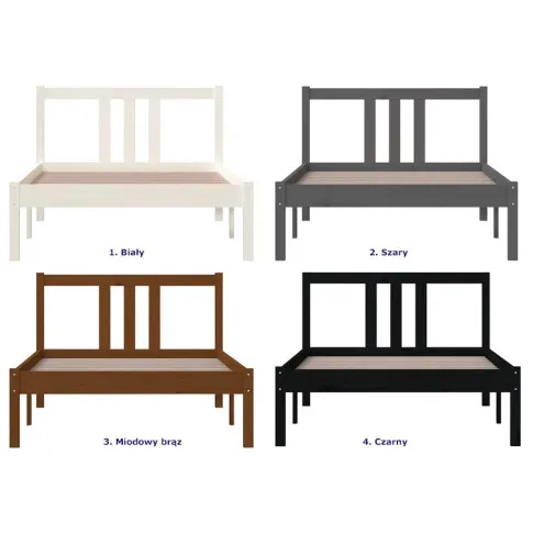 kolorystyka łóżka Kenet 3X