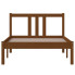 Łóżko drewniane brązowe 90x200 Kenet 3X