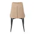 Beżowe tapicerowane krzesło Ziso