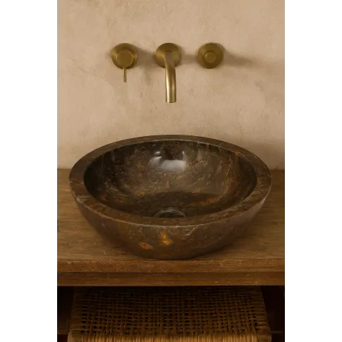 wizualizacja umywalka Bitos szara