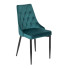 Turkusowe nowoczesne krzesło do salonu - Ziso