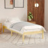 Aranżacja z naturalnym drewnianym łóżkiem 90x200 Vilmo 3X