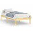 Naturalne drewniane łóżko pojedyncze 90x200 cm - Vilmo 3X