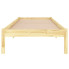 Łóżko drewniane naturalne 90x200 Vilmo 3X