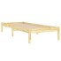 Naturalne drewniane łóżko 90x200 Vilmo 3X