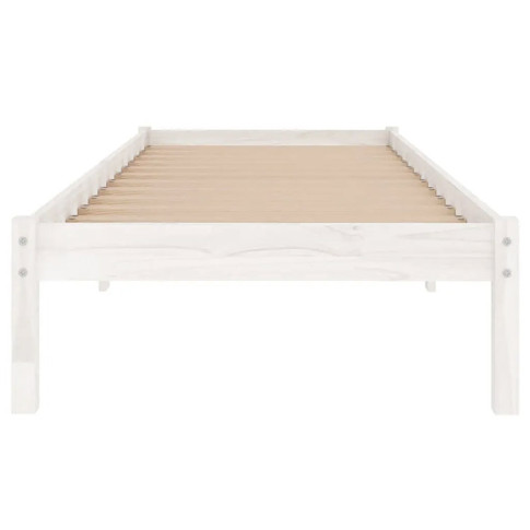 Łóżko drewniane białe 90x200 Vilmo 3X