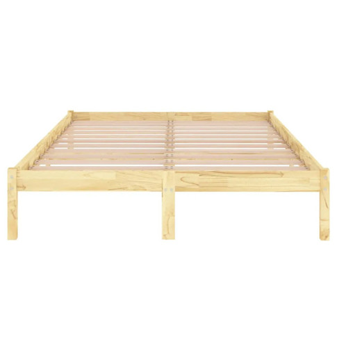 Łóżko drewniane naturalne 120x200 Vilmo 4X