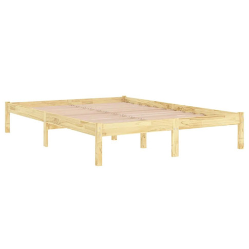 Naturalne drewniane łóżko 120x200 Vilmo 4X