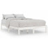 Białe nowoczesne drewniane łóżko 120x200 cm - Vilmo 4X