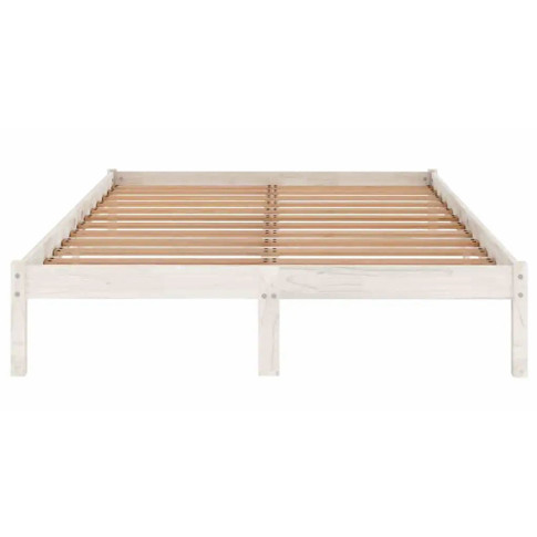 Łóżko drewniane białe 120x200 Vilmo 4X