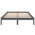 Łóżko drewniane szare 120x200 Vilmo 4X