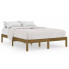 Drewniane łóżko w kolorze miodowy brąz 120x200 cm - Vilmo 4X