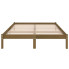 Łóżko drewniane brązowe 120x200 Vilmo 4X