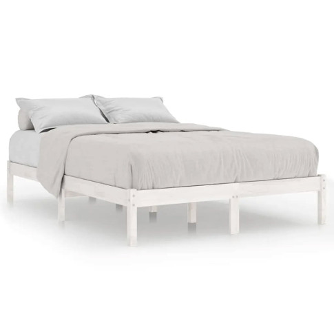 Białe sosnowe łóżko 160x200 Vilmo 6X