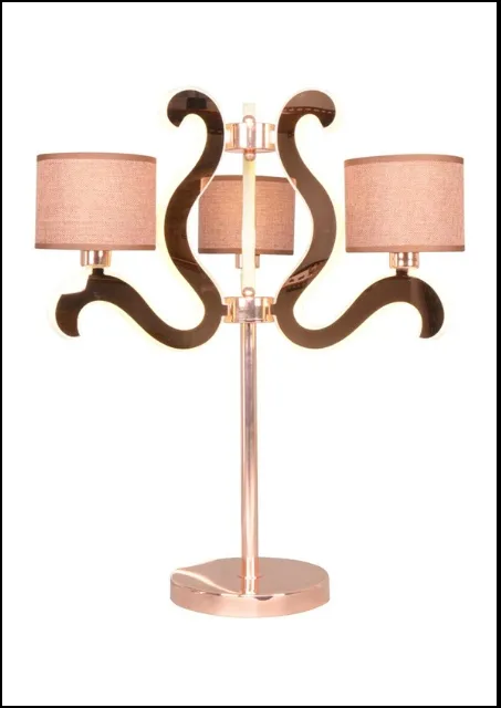 Rustykalna lampa stołowa - K283-Borna