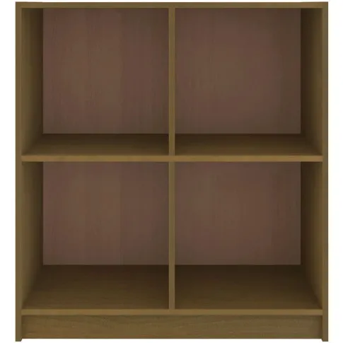 Drewniany regał kostka do salonu skandynawskiego Ejos 3X