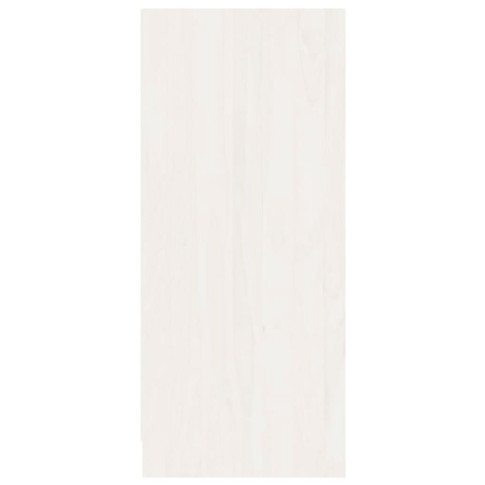 Drewniany regał biały Ejos 3X