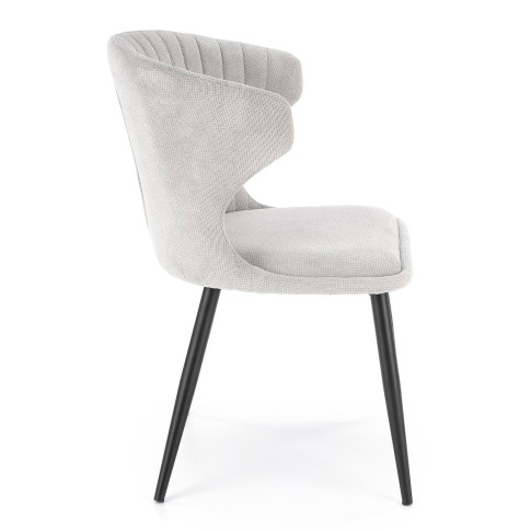 Szare nowoczesne krzesło  Floxalo