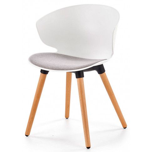 Zdjęcie produktu Krzesło skandynawskie Kris - białe.