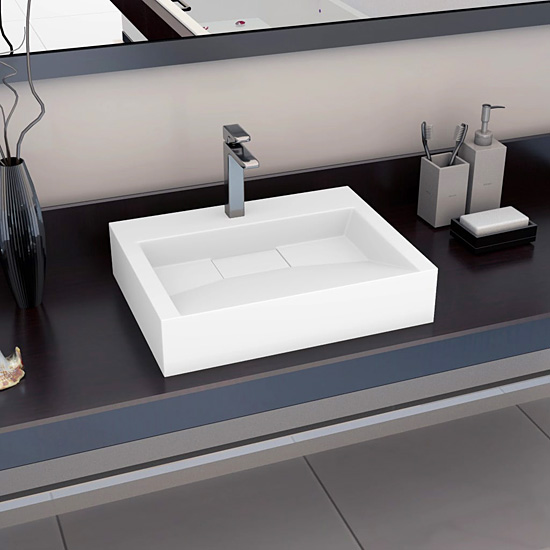 Wizualizacja nowoczesnej umywalki łazienkowej Ferondi 3X