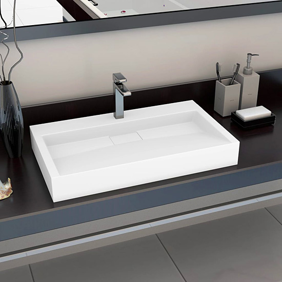 Wizualizacja nowoczesnej umywalki łazienkowej Ferondi 4X